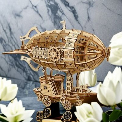 Puzzle-en-bois-3D-Dirigeable-Zeppelin-image