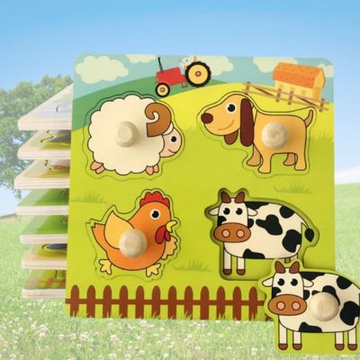 Puzzle-en-bois-ferme