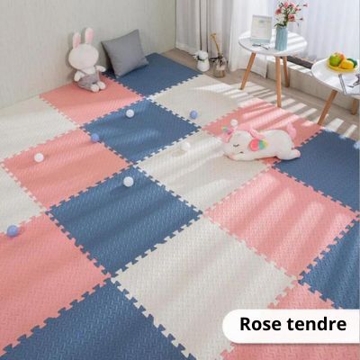 TAPIS-MOUSSE-BEBE-ROSE-TENDRE